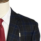 Michael Kors Sport Coat Men's 44 Reg Classic Fit Wool Blend Charcoal/Navy NEW