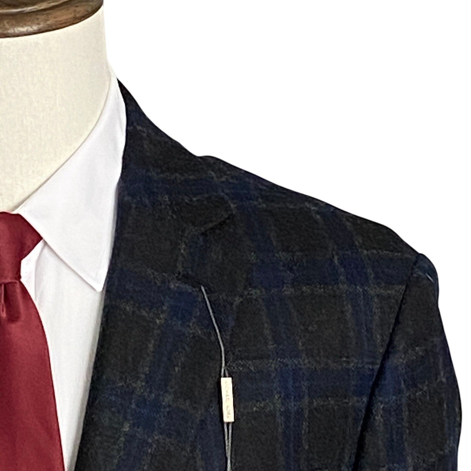 Michael Kors Sport Coat Men's 44 Reg Classic Fit Wool Blend Charcoal/Navy NEW