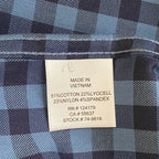 Johnston & Murphy Shirt Men's Small XC4 Extreme Comfort Long Sleeve Blue Ck