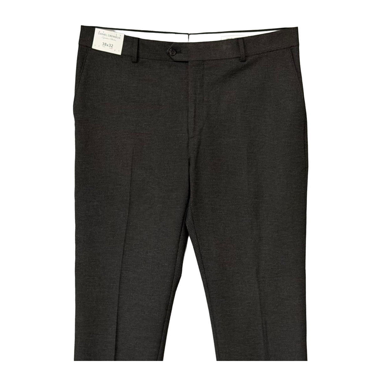Daniel Cremieux Dress Pants Men's 38"x32" Signature Collection Brown Check