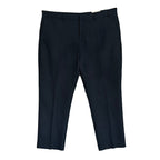 Perry Ellis Portfolio Pants Men's 42"x30" Dress Pants Modern Fit Dark Blue