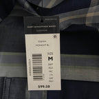 Hart Schaffner Marx Sleepwear Men's Medium Pajama Set Blue Plaid