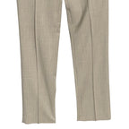 Armani Exchange Pants Men's 32W Dress Pant Raw Hem Wool Taupe Heather