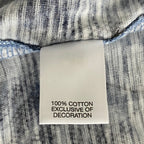 Daniel Cremiuex 38 Kyoto Men's Large Gingham Print Shirt Long Sleeve Blue