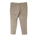 Hart Schaffner Marx Pant Men's 40x30 Dress Pant Platinum New York Fit Beige