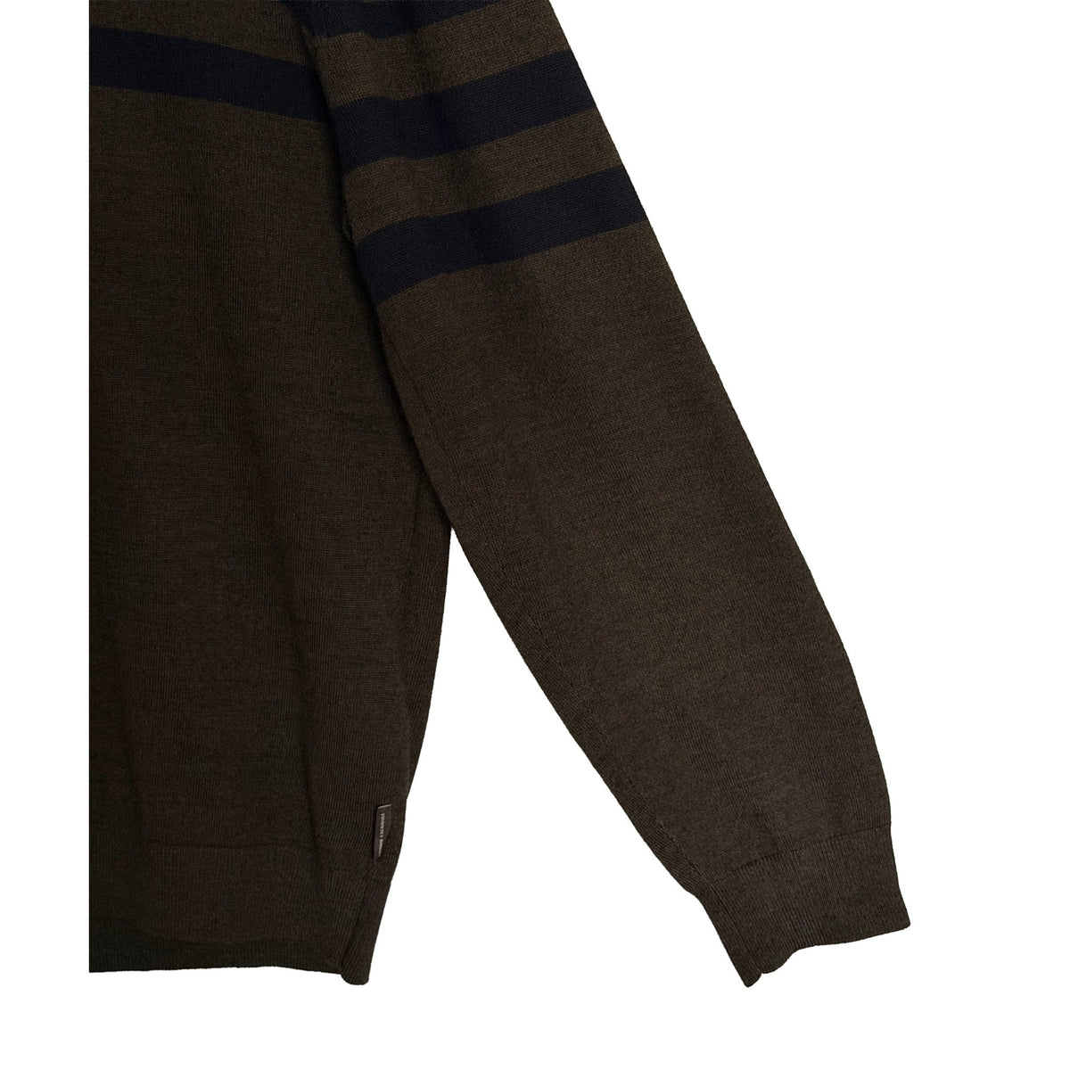 Armani Exchange Sweater Men's XXL Crew Neck Lightweight Wool Color-Block