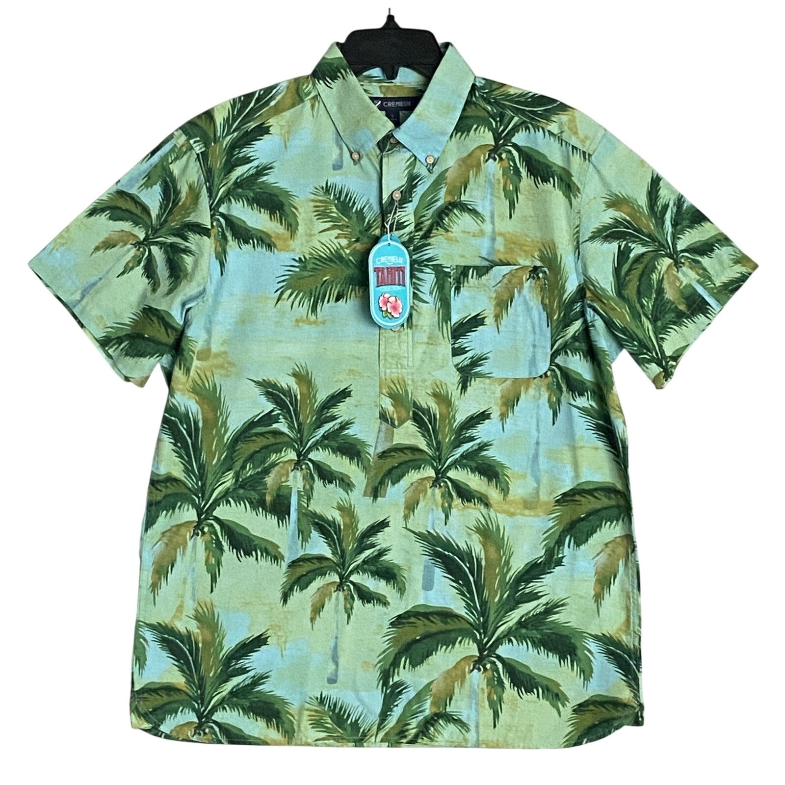 Daniel Cremieux 38 Shirt Tahiti Collection Men's Large Button-Down Tropical