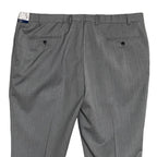 Hart Schaffner Marx Pant Men's 40x30 Traveler Wool Pant New York Fit Gray