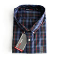 Roundtree & Yorke TravelSmart Big & Tall Men's 4XT Dress Shirt Multi Check