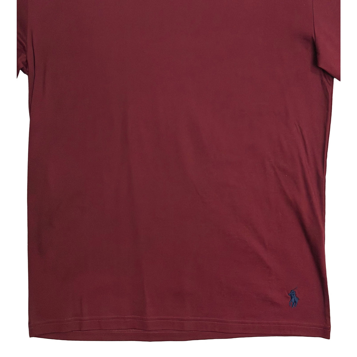 Polo Ralph Lauren T-Shirt Men's Small Crew Neck Short Sleeve Burgundy
