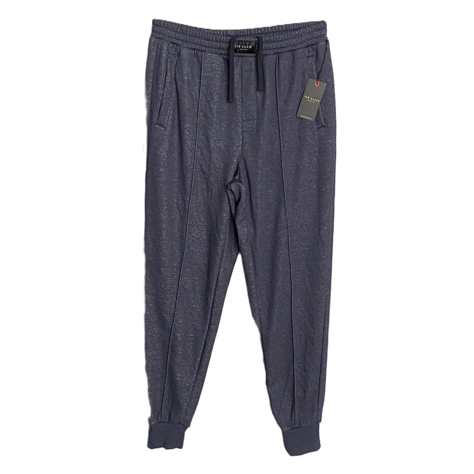 Ted Baker Loungewear Jogger Men's Medium Elastic Drawstring Pockets Charcoal