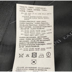 Armani Exchange Suit Jacket Men's 40 Regular Wool Solid Grey NEW