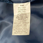 Nautica Sport Coat Men's 44 Regular Brielle Corduroy Dark Blue