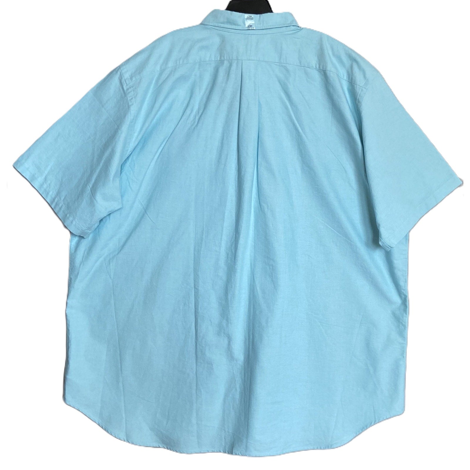 Polo Ralph Lauren Shirt Men's 4XLT Big & Tall Classic Fit Oxford Agean Blue