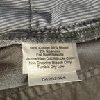 Peter Millar Pants Men's 40"x33" Superior Soft Corduroy 5-Pocket Oslo Grey NWT