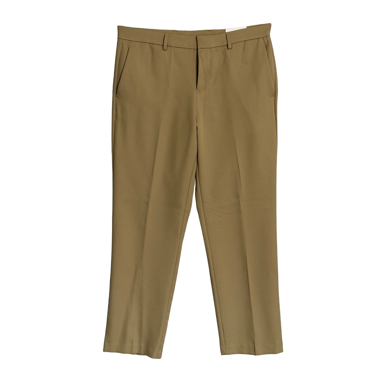 Perry Ellis Portfolio Pants Men's 33"x32" Modern Fit Dress Pants Stretch Tan