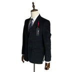 Tommy Hilfiger Sport Coat Men's 38 Short Conrad Navy Blue Corduroy