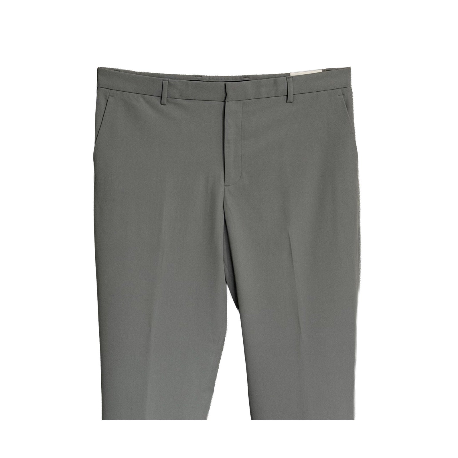 Perry Ellis Portfolio Pants Men's 38x34 Modern Fit Dress Pant Chiseled Stone
