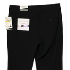 Perry Ellis Techworks Pant Men's Medium Slim Fit Elastic Drawstring Waist Black