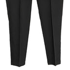Kenneth Cole Dress Pant Men's 34x30 Slim Fit Stretch Gabardine Solid Black