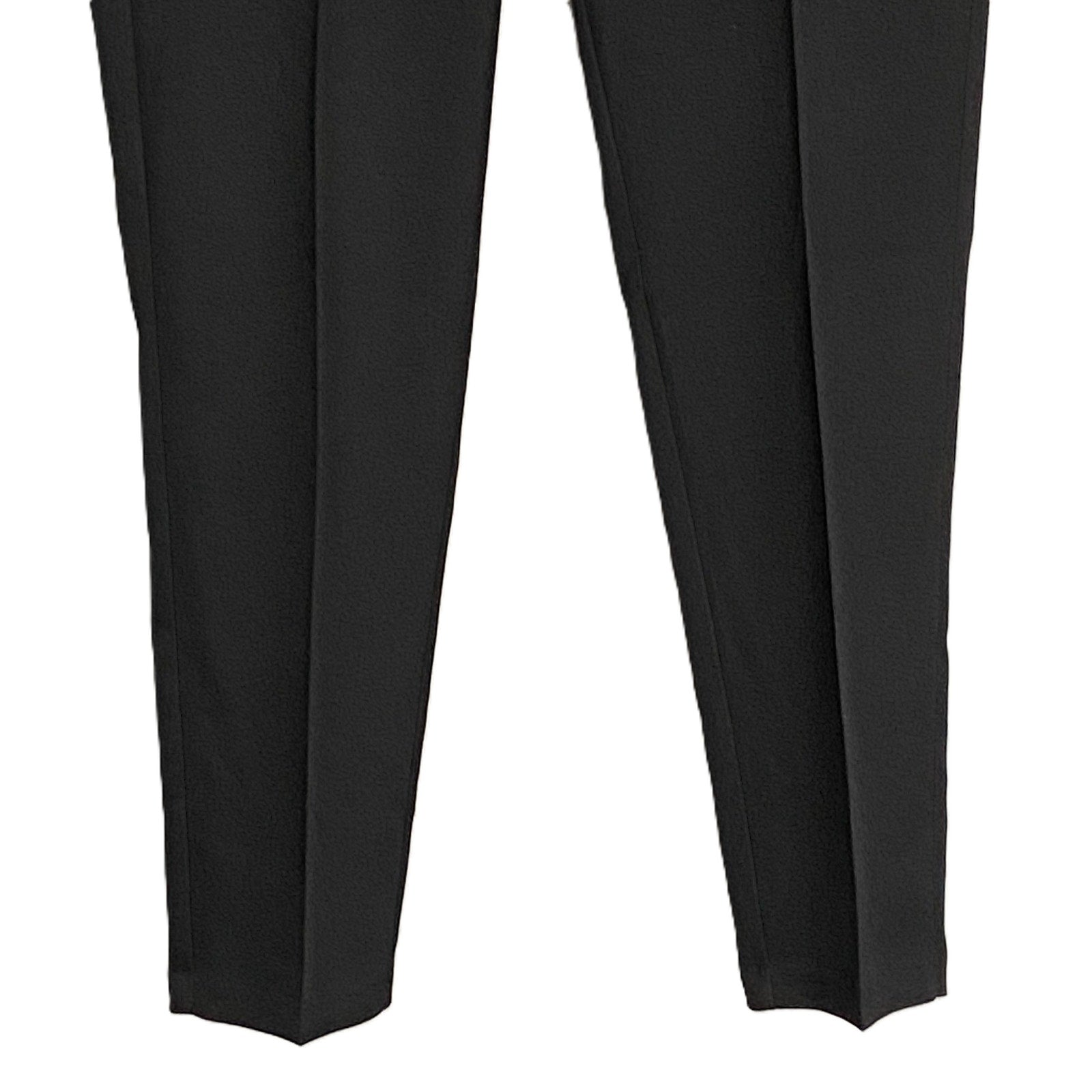 Kenneth Cole Dress Pant Men's 34x30 Slim Fit Stretch Gabardine Solid Black