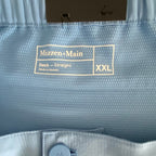 Mizzen+Main Shorts Men's XXL Provence Deck Short Stretch Light Blue