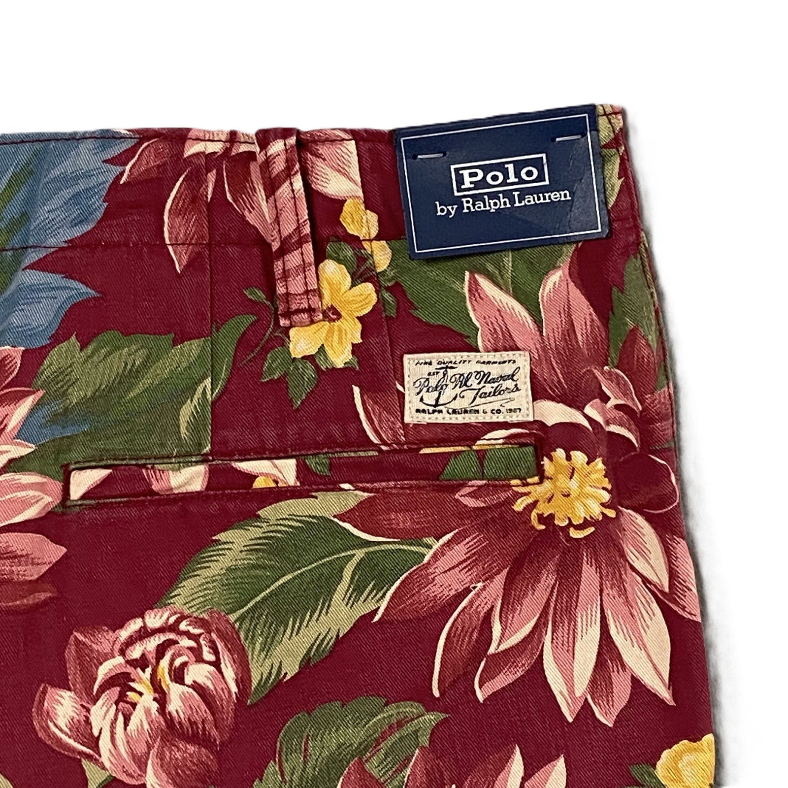 Polo Ralph Lauren Shorts Men's 35W 9-Inch Classic Fit Floral Twill Short