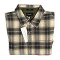 AG Los Angeles Men's Large "Aiden" Flannel Shirt Classic Fit Plaid
