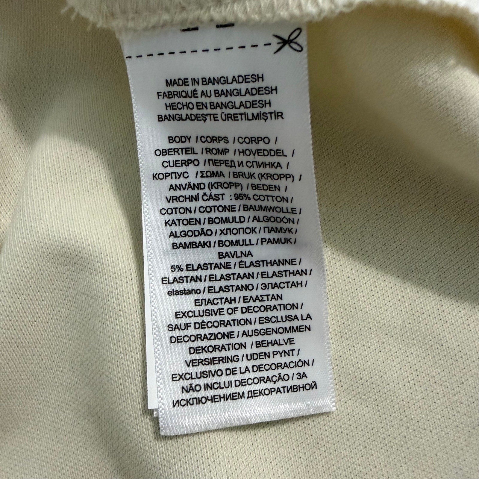 Polo Ralph Lauren Polo Shirt Men's XL Classic Fit Short Sleeve Stretch Cream