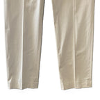 Murano Dress Pants Men's 32x34 Alex Slim Fit Flat Front Solid Cream