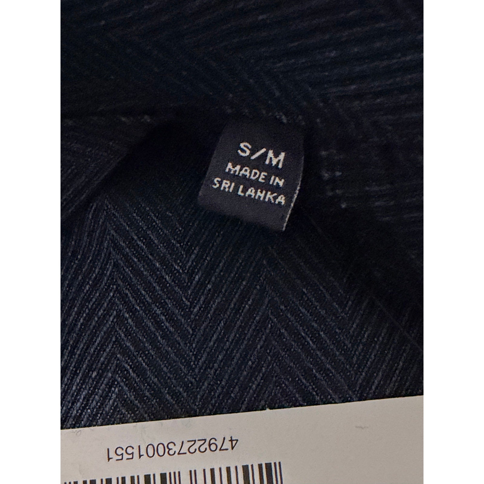 Hart Schaffner Marx Robe Men's Small/Medium Shawl Collar Long Sleeve Blue