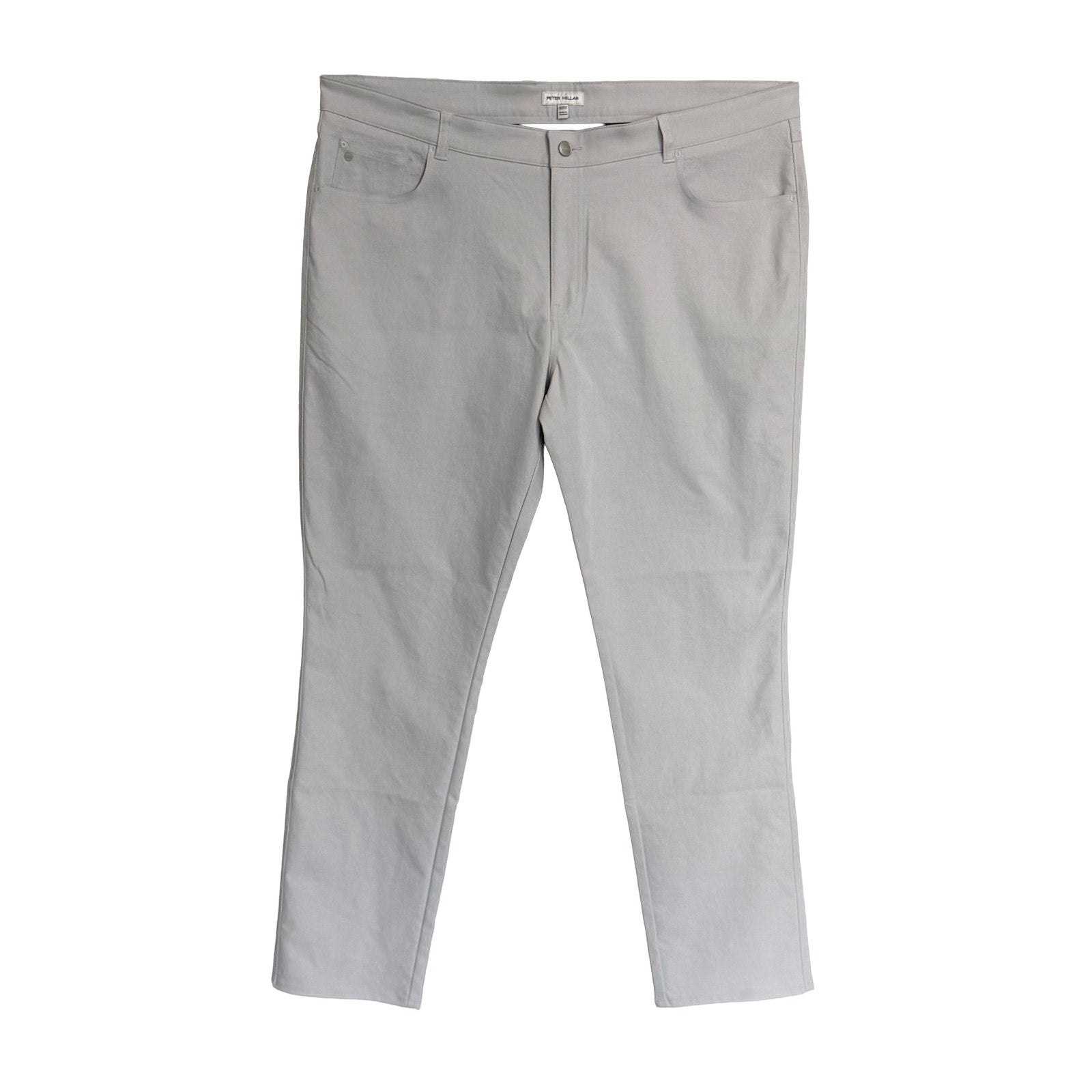 Peter Millar EB66 Pants Men's 42"x32" Classic Fit Performance Stretch British Grey