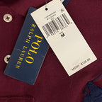 Polo Ralph Lauren Shirt Men's Medium Custom Slim Fit Big Pony Mesh Short Sleeve