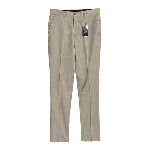 Armani Exchange Pants Men's 32W Dress Pant Raw Hem Wool Taupe Heather