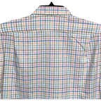 Johnnie-O Performance Shirt Men's Large Button-Down Stretch Multicolor Check