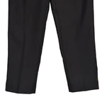 Calvin Klein Dress Pant Men's 30"x30" Slim Fit Wool Pleated Front Black