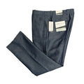 Perry Ellis Portfolio Pants Men's 34"x32" Modern Fit Linen Blend Blueprint