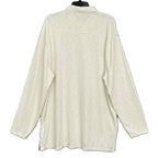 Roundtree & Yorke Men's Big & Tall XXL Long Sleeve Polo Shirt Cream