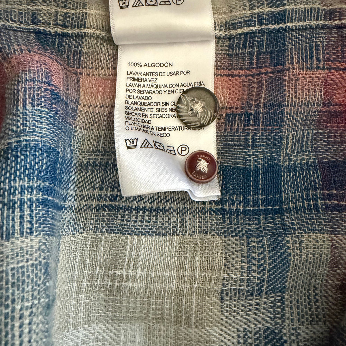 Tommy Bahama Shirt Men's 3XLT Big & Tall Long Slv Palo Alto Plaid Shellrossa