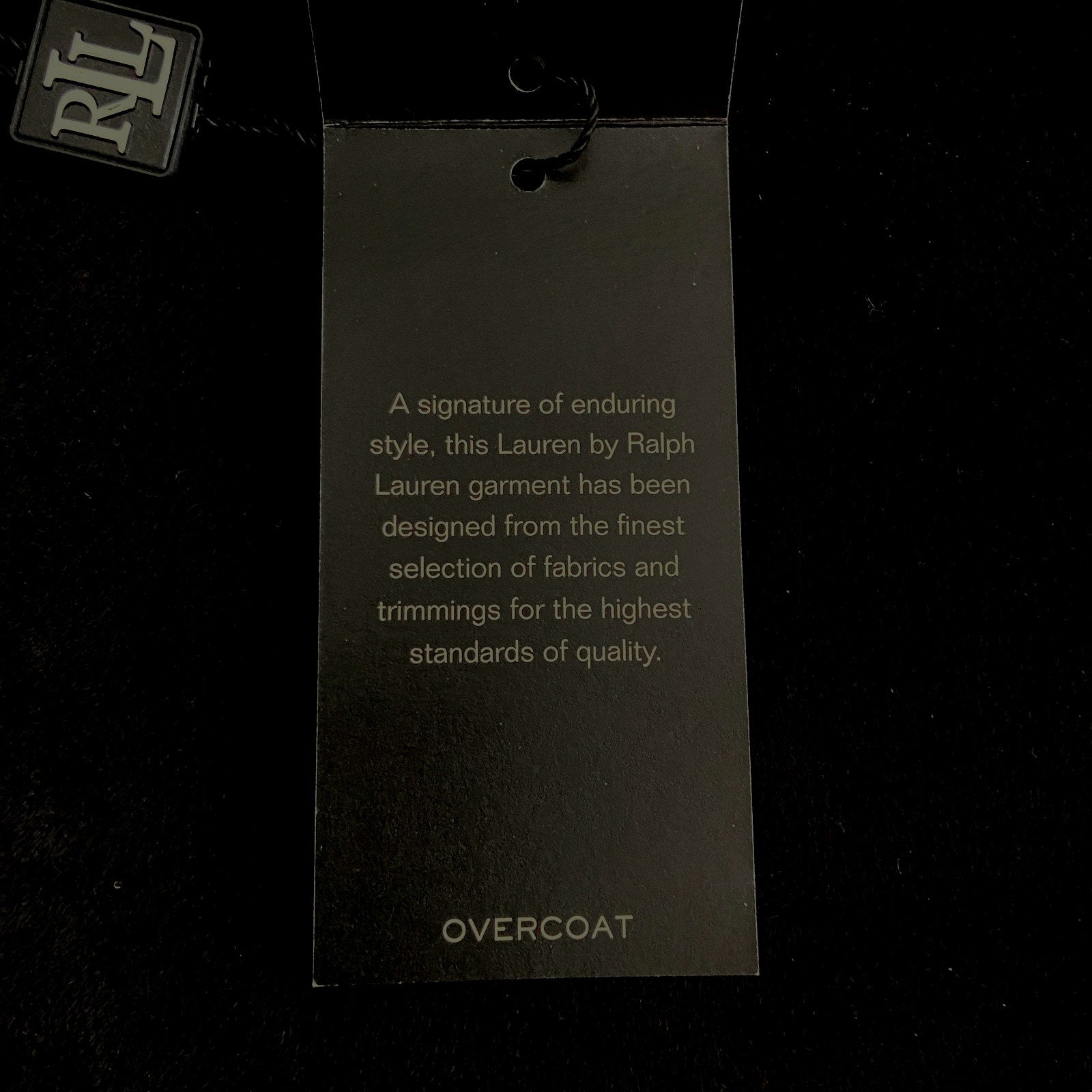 Lauren Ralph Lauren Men's 44REG Lefferts Classic-Fit Faux-Shearling Overcoat