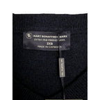 Hart Schaffner Marx Sweater Vest Men's 3XB Big & Tall Wool Navy Heather NWT