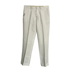 Perry Ellis Portfolio Pants Men's 30"x30" Modern Fit Linen Blend Solid White