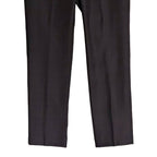 Calvin Klein Suit Pant Men's 32"x30" Slim Fit Stretch Navy Burgundy Check