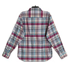 Tommy Bahama Men's Medium "Lazlo Cheers Check" Shirt Silk Blend Stretch