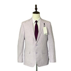 Bar III Sport Coat Men's 40 Regular Slim Fit Linen Blend Lavender