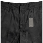 Armani Exchange Shorts Men's 36W Black Camo Lyocell Shorts 9" Inseam