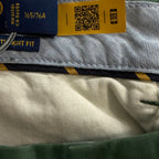 Polo Ralph Lauren Pant Men's 30"x30" Chino Stretch Straight Fit Solid Green NWT