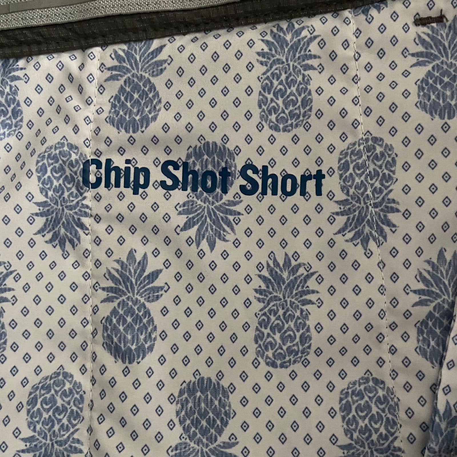 Tommy Bahama Short Men's 48RGx10 "Chip Shot Short" Fog Grey 5-Pocket Stretch