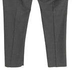 Daniel Cremieux Dress Pant Men's 46R Traveler Raw Hem Comfort Waistband Grey