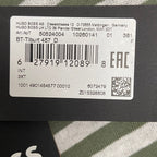 Boss Short Sleeve T-Shirt Men's 3XT Big & Tall Cotton Linen Green Stripe